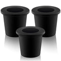 Prudiut 3 Pieces Patio Table Umbrella Hole Ring Insert Umbrella Table Ring Umbrella Cone Wedge For 2.5 Inch Patio Table Hole And