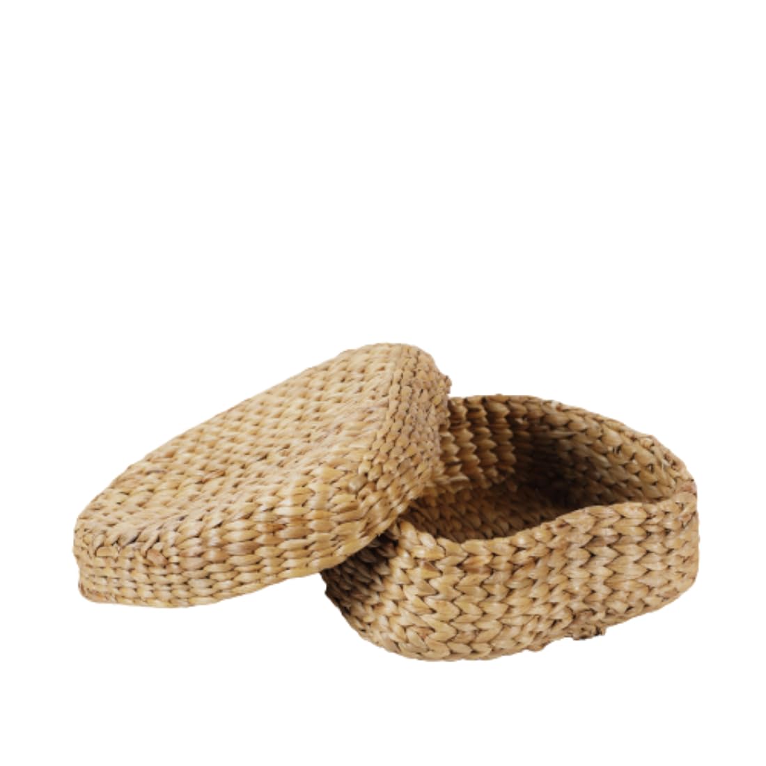 House Of Locals Heart Shaped Storage Basket With Lid | Versatile Organizer For Toys, Fruits, Undershelf Storage, Gift Hampers & 