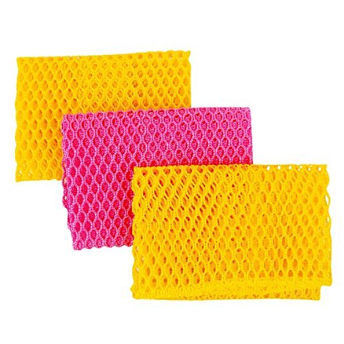 Innovative Dish Washing Net Cloths/Scourer - 100% Odor Free/Quick Dry - No More Sponges with Smell - Perfect Scrubber for Washin