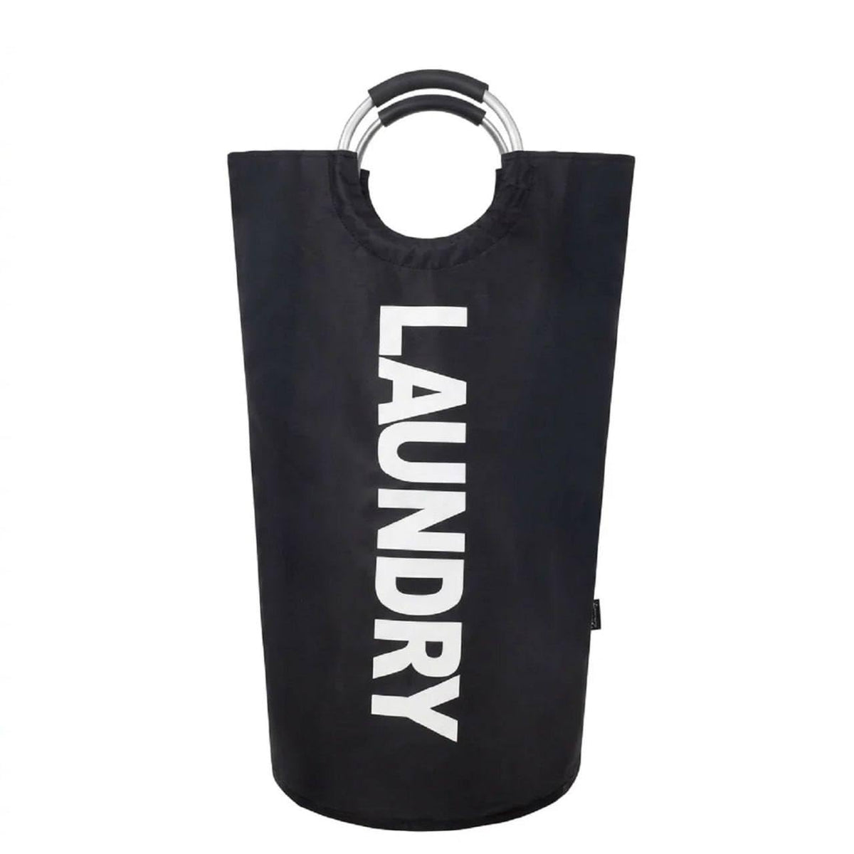 Large Foldable Laundry Basket Bag with Padded Handles, 90L