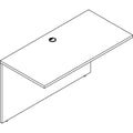 Lorell Prominence 2.0 Gray Elm Bridge, 48" x 24" x 29"