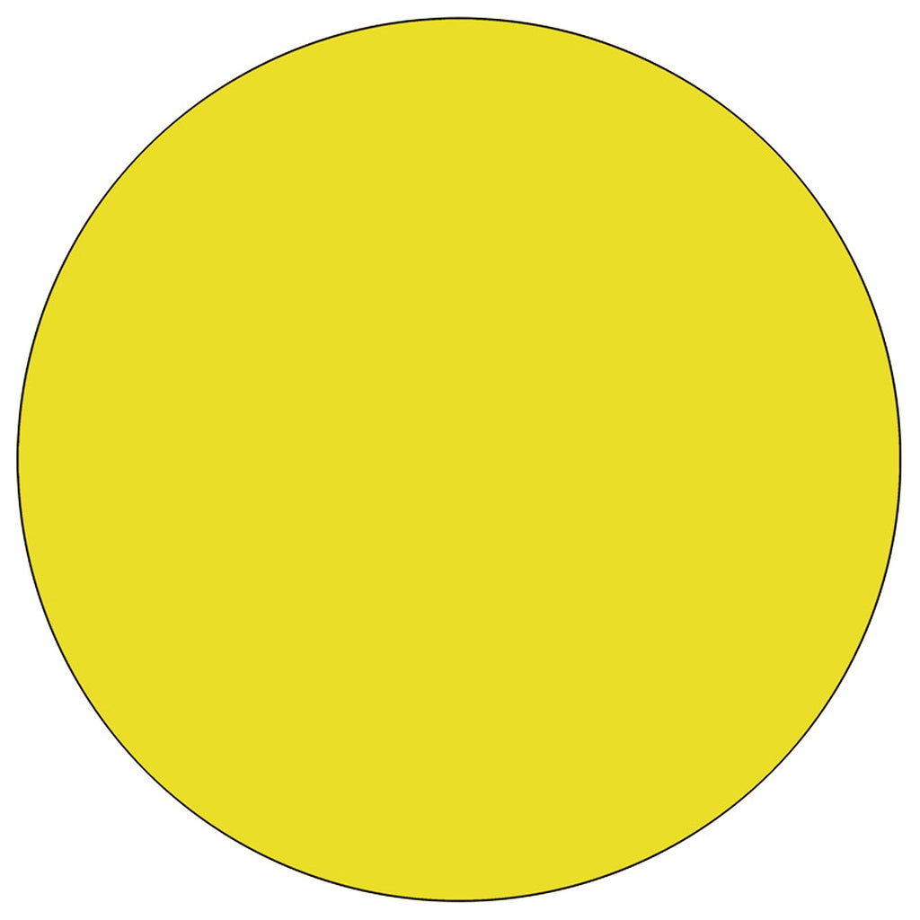 Flash Furniture 48 RND Yell Activity Table, 48"W x 48"D x 30.25"H, Yellow