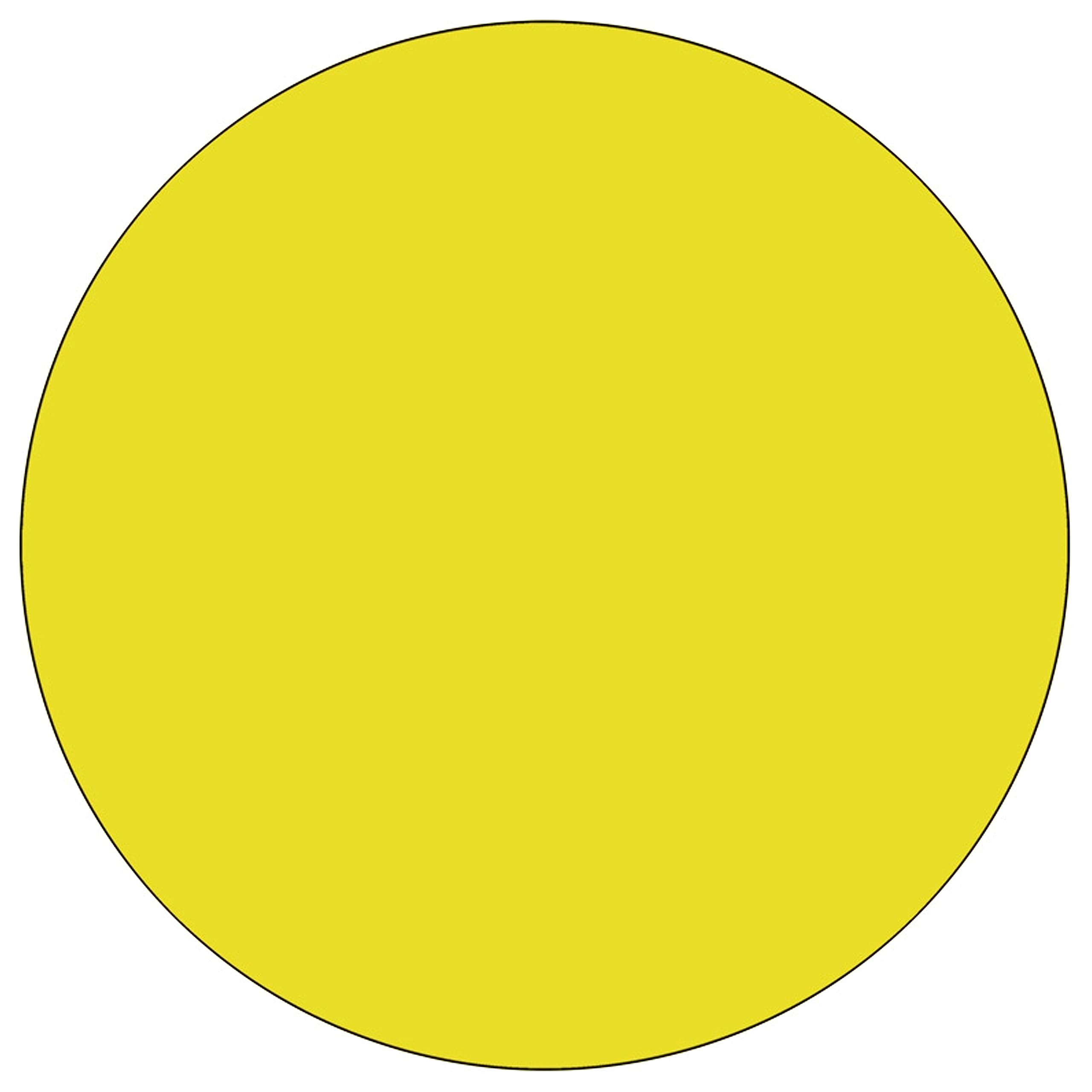 Flash Furniture 48 RND Yell Activity Table, 48"W x 48"D x 30.25"H, Yellow