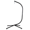 FDW Hammock Chair Stand, Outdoor Solid Steel Heavy Duty Construction for Hanging Hammock, Hanging Stand Max Load 400 LBS Air Por