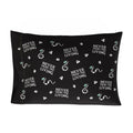 Franco Collectibles Beetlejuice Movie Beauty Silky Satin Standard Pillowcase Cover 20X30 For Hair And Skin, (Officially Licensed