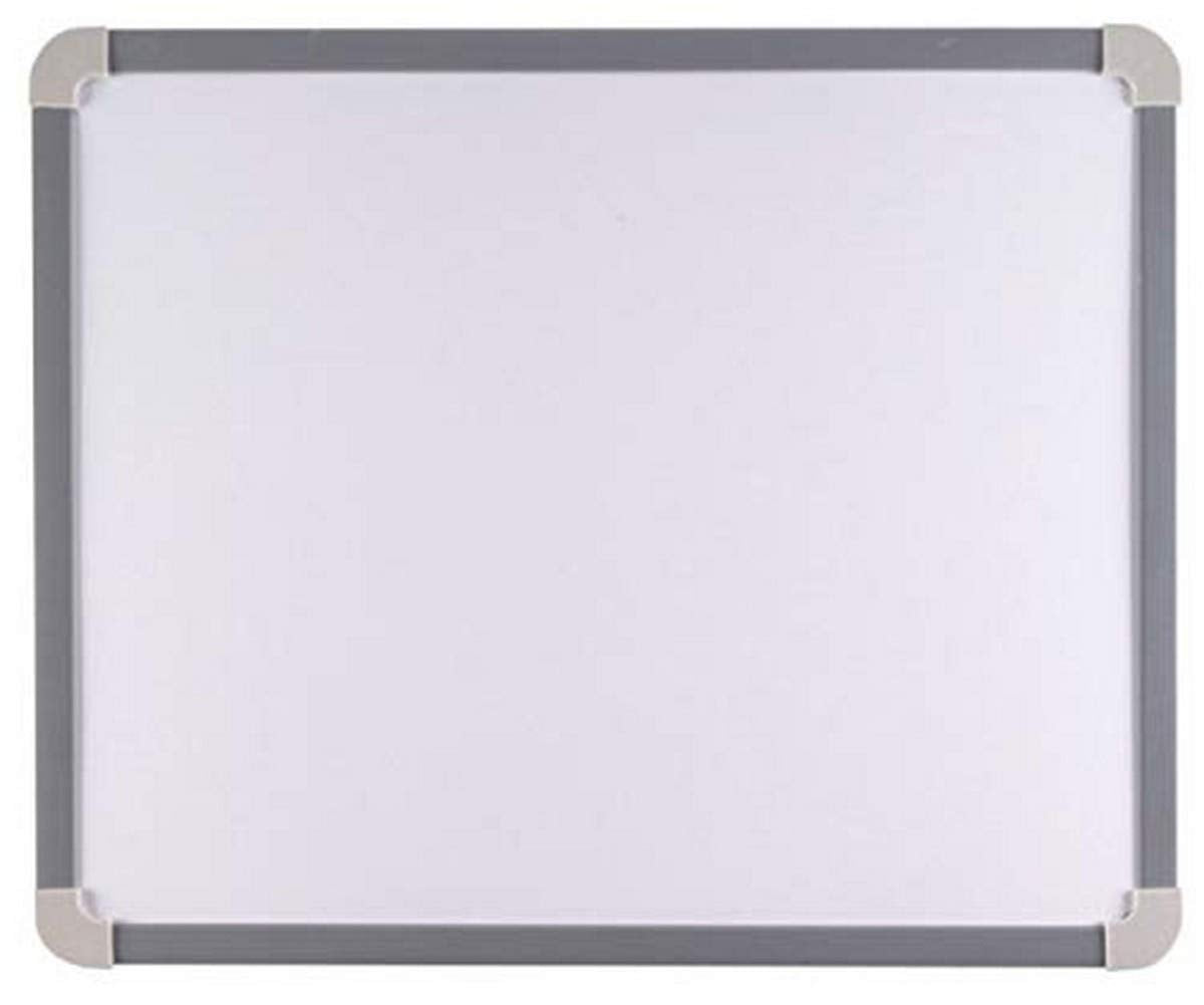 School Smart Magnetic Dry Erase Board, Small, 17-1/4 X 14-1/2 Inches, Aluminum Frame