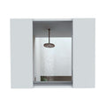 Garnet Medicine Cabinet With Mirror, 6 Inner Shelves, And External Shelf, White