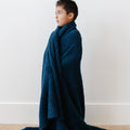 Saranoni Super Soft Comfy Bamboni Blanket For Kids And Teens 40' X 60' (Nautical Blue, 40' X 60')