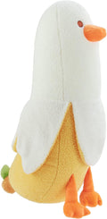 Banana Duck Plush Toy-12' Weighted Duck Stuffed Animals, Elastic Duck Plush Stuffed Animals Banana Plushie Hugging Pillow, Thro