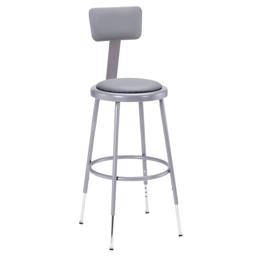 6200 Series Adjustable Counter Stool - Upholstered