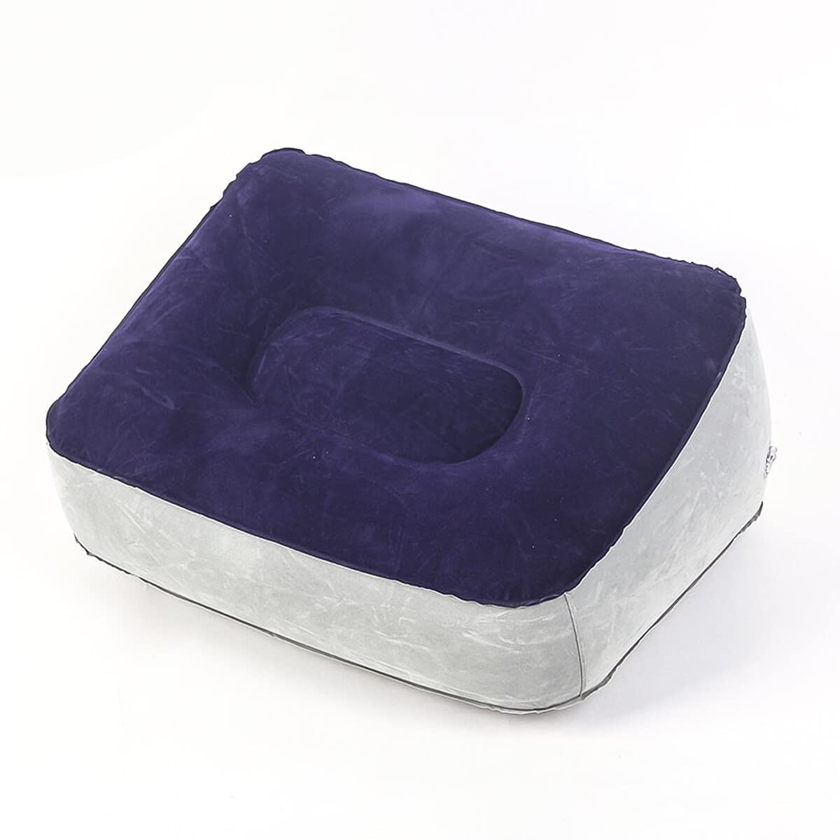 Ruiqas 1pcs Inflatable Air Foot Rest Pillow Footrest Cushion Travel Accessory
