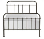 Coaster Fine Furniture Livingston Full Size Open Frame Bed Frame Dark Bronze Metal 300399F