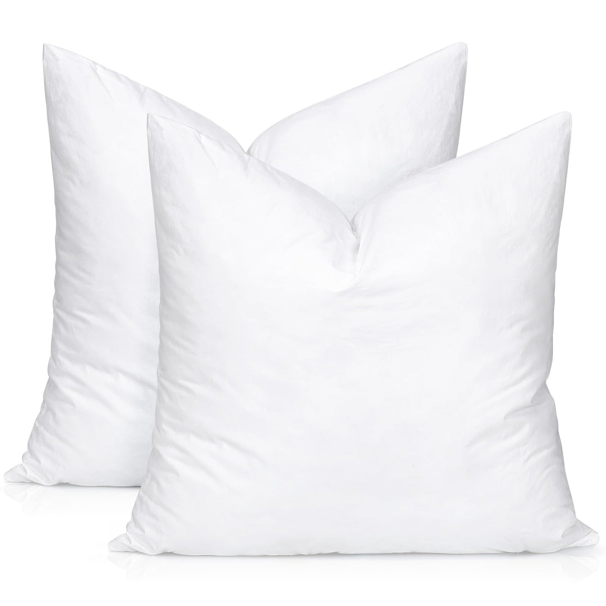 Artscope Synthetic Down Pillow Insert, 28X28 Down Alternative Throw Pillow Insert. Ultra Soft Fluffy Sleeping Pillow With 100% C
