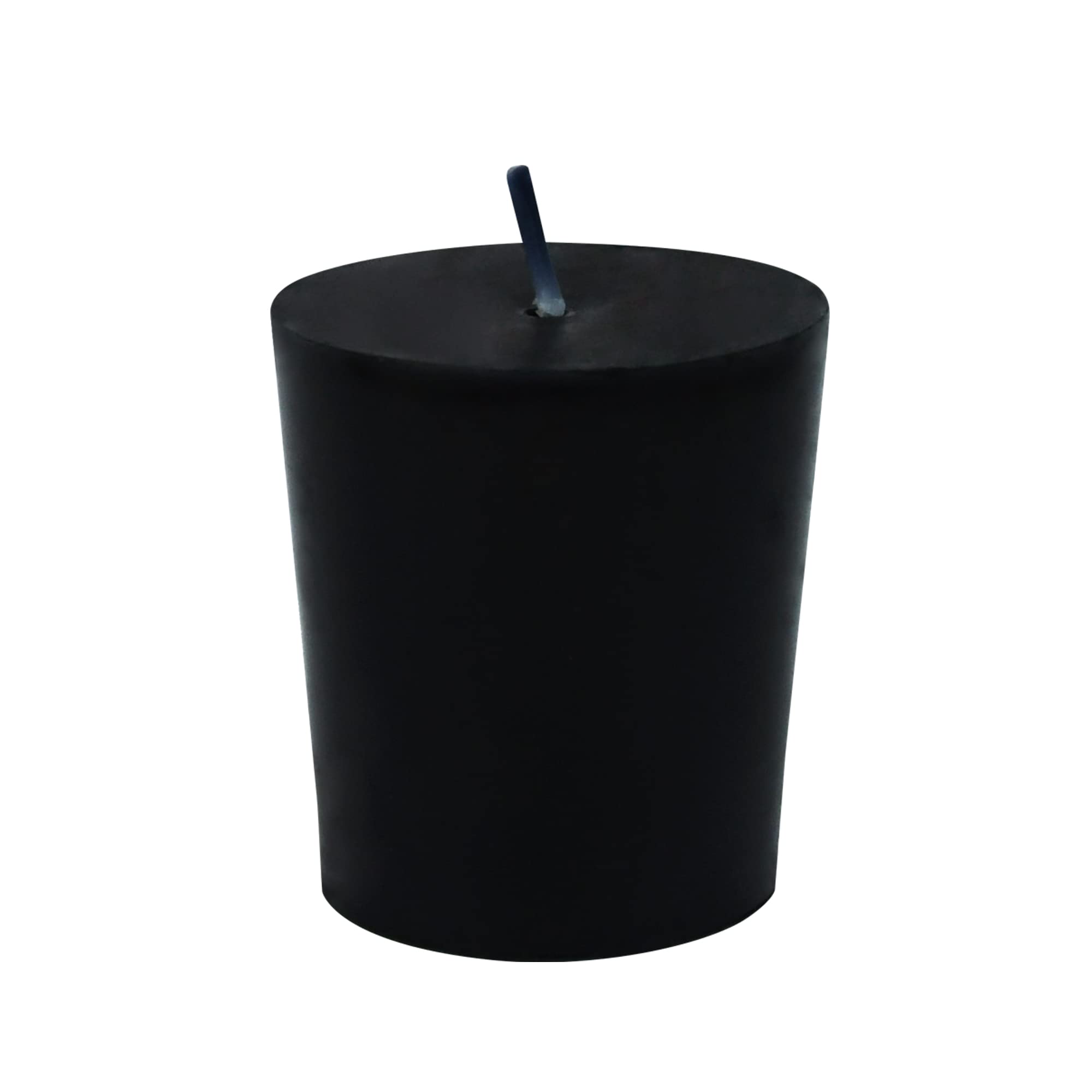 Zest Candle 12-Piece Votive Candles, Black