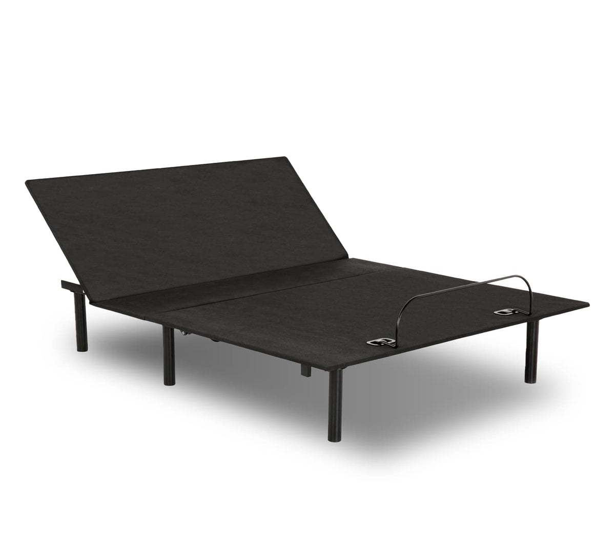 Omne Sleep Os1 Black Full Adjustable Bed Base With Head Position Adjustment