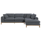 Coaster Furniture Persia 2-Piece Modular Grey Sectional 508857