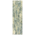 Rizzy Home Alora Decor Euphoria 2'6" X 8' Abstract Gray/Gray/Rust/Blue Hybrid Area Rug