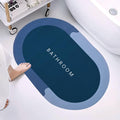 Rukshal enterprise Water Absorbing NonSlip Floor mat for Bathroom Kitchen Bedroom Entrance with Proof Washable Rubber mat Carpe