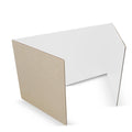 18 X 48 Study Carrel White Corrugated Pack Of 24