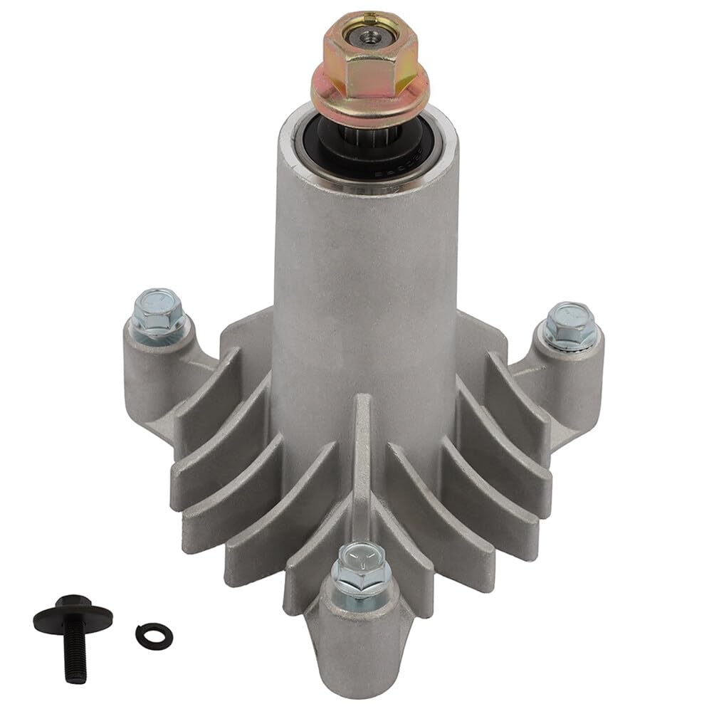 Eccpp Spindle Assembly Spindle Replaces 42' For Poulan Mandrel 130794 128774 137646 137645 532130794 For For Craftsman For Husq