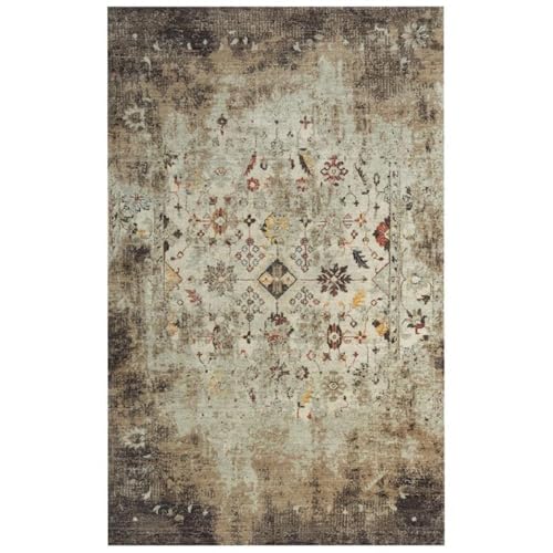 Rizzy Home Alora Decor Infinity 8' X 10' Classical Beige/Brown/Apricot/Ivory Hybrid Rug