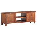 Charmma Tv Cabinet Honey Brown 47.2"X11.8"X16.1" Solid Acacia Wood
