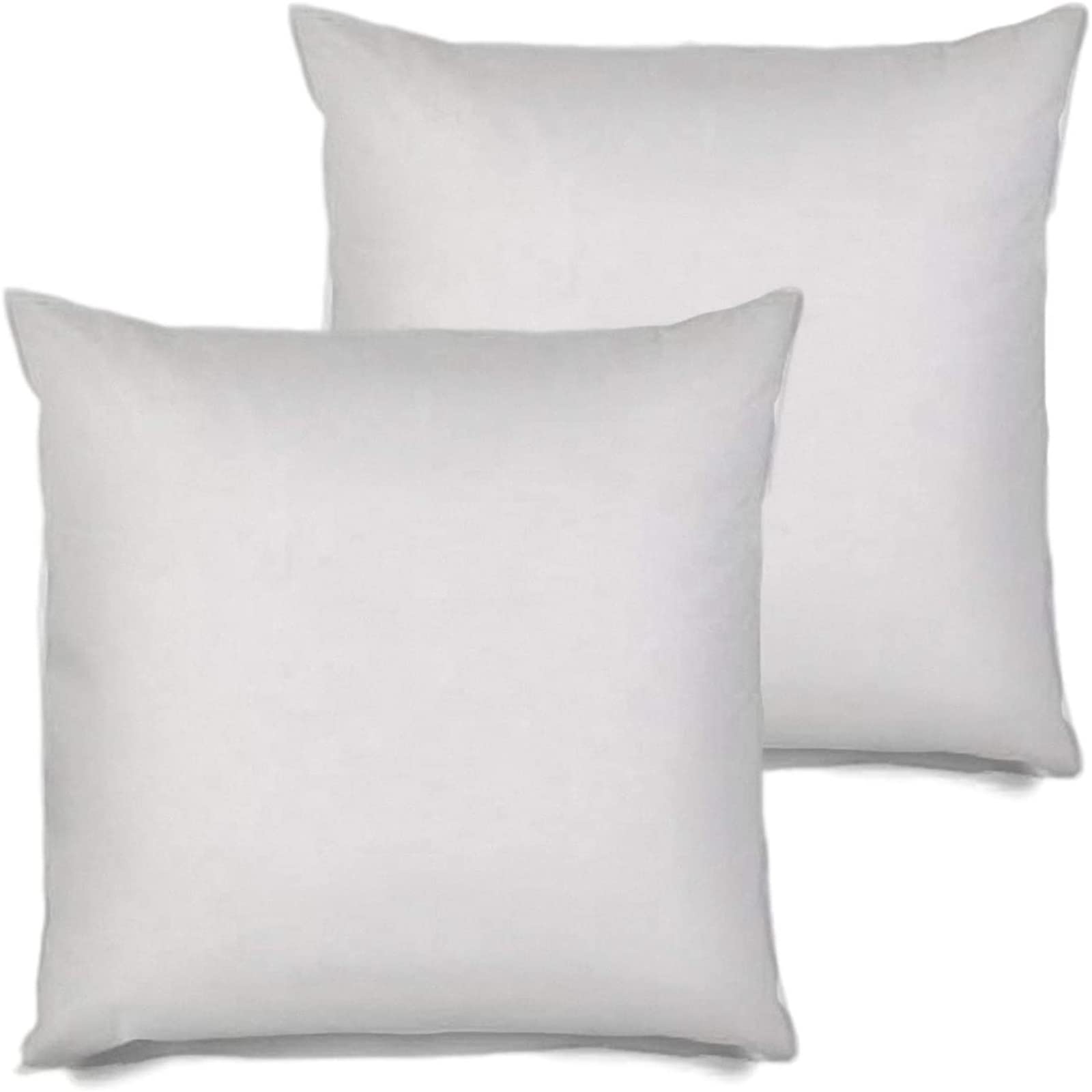 Msd 2 Pack Pillow Insert 24X24 Hypoallergenic Square Form Sham Stuffer Standard White Polyester Decorative Euro Throw Pillow Ins