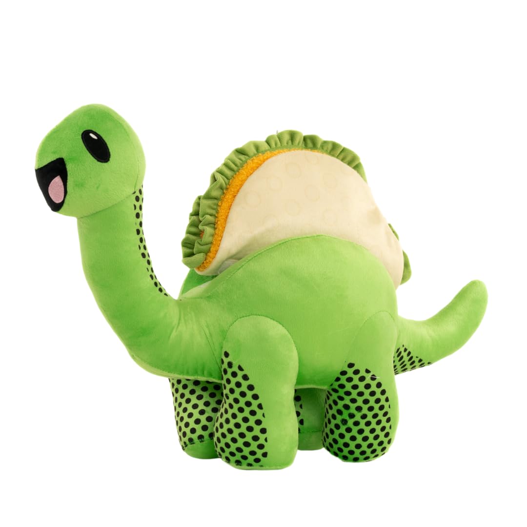 Franco Bedding Super Soft Plush Decorative Cozy Throw Cuddle Pillow, Standard, Miniverse-Tacosaurus