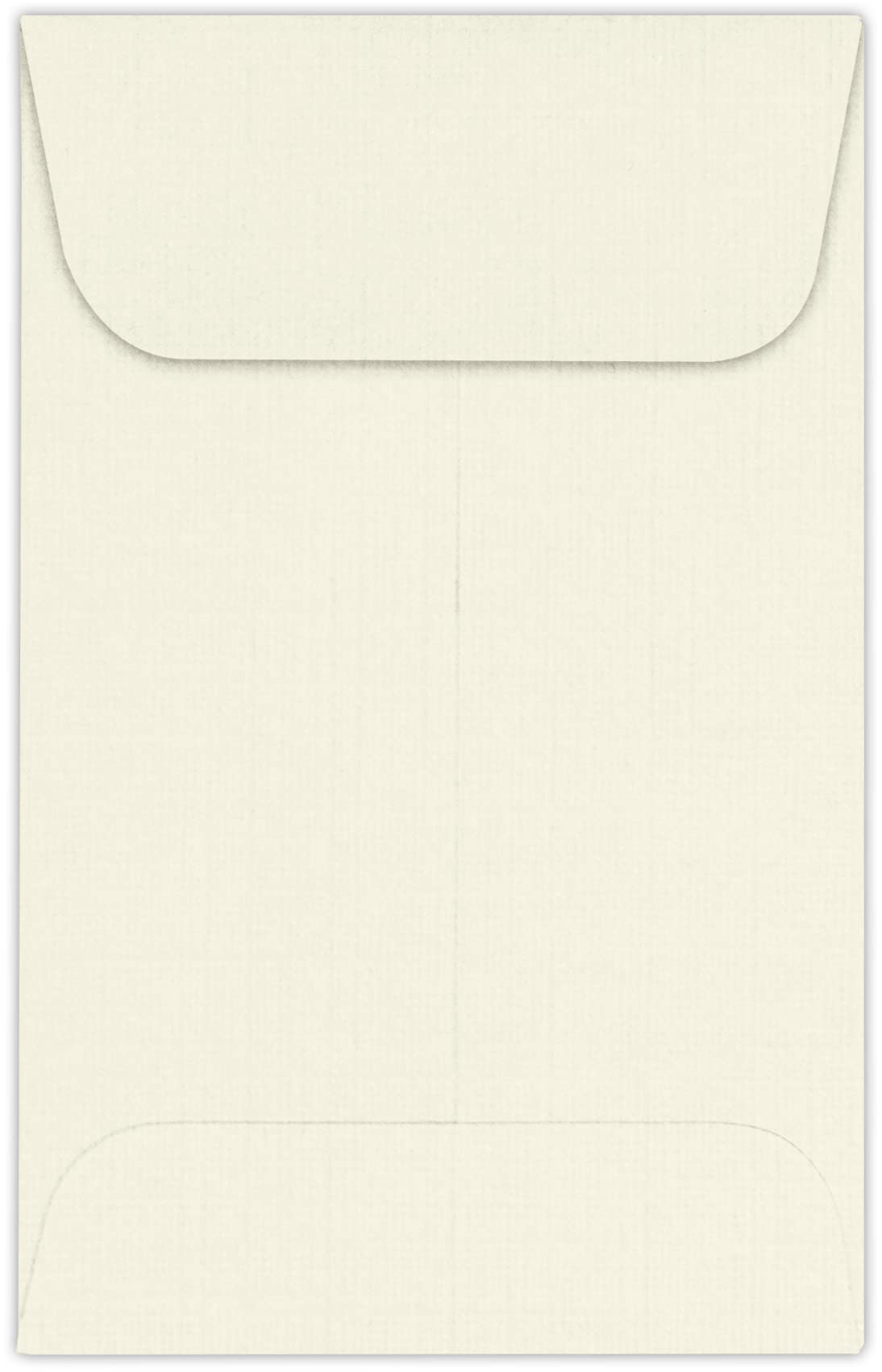 Luxpaper #1 Coin Envelopes | 2 1/4' X 3 1/2' | Natural Linen | 80Lb. Text | 50 Qty