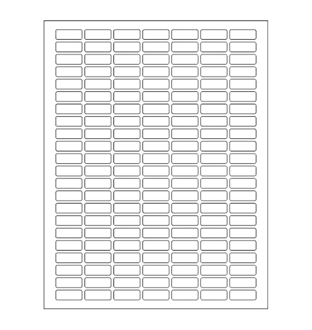Cool Printable Sticker Rectangular Royal Green Printable White Rectangular Label Stickers - White Sticker ...