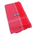 TRUEVELLI Kashi Red Towel 100% Cotton Pack of 1x4 Attached Piece (Kashi Red Size:27x54 Inch)