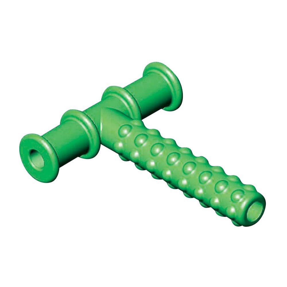 Speech Pathology Llc Knobby Tube Chew Tool, 1/2 In Dia, Green