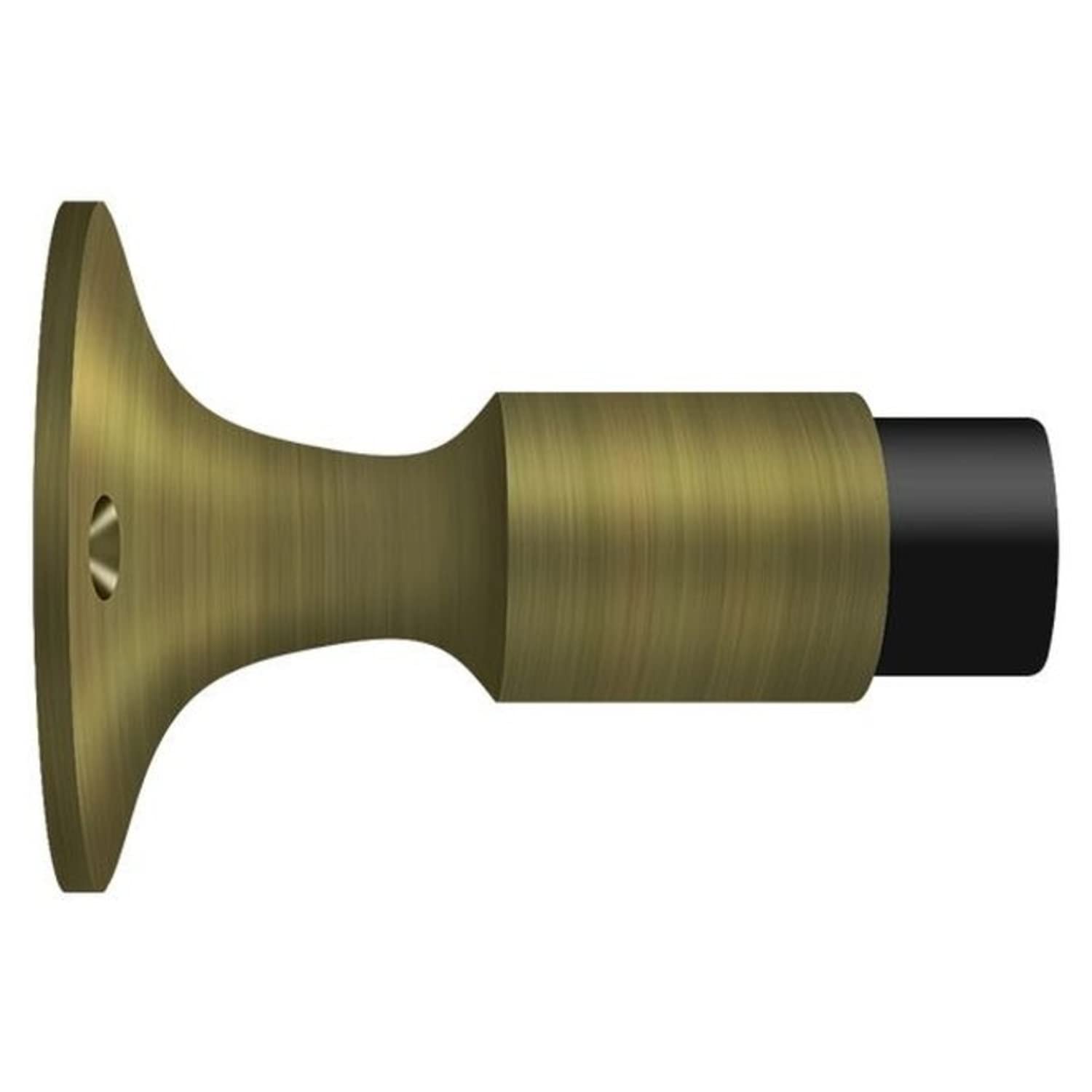 Deltana Dsw325U5 3-5/8-Inch Projection Solid Brass Wall Mount Bumper