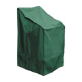 Bosmere Weatherproof Stacking Chairs Cover, 42' High At Back 27' At Front X 27' Deep X 24' Wide, Green