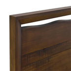 Steve Silver Lofton King Mocha Brown Wood Platform Bed