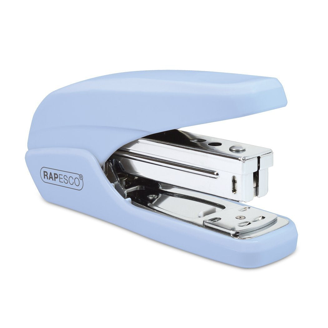 Rapesco X5-25Ps Less Effort Stapler, 25-Sheet Capacity (Powder Blue) (1340)