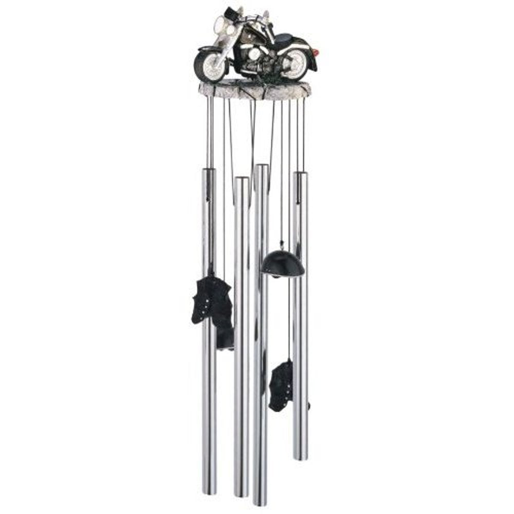 Stealstreet Ss-G-41353 Wind Chime Round Top Motorcycle Hanging Garden Decoration Windchime