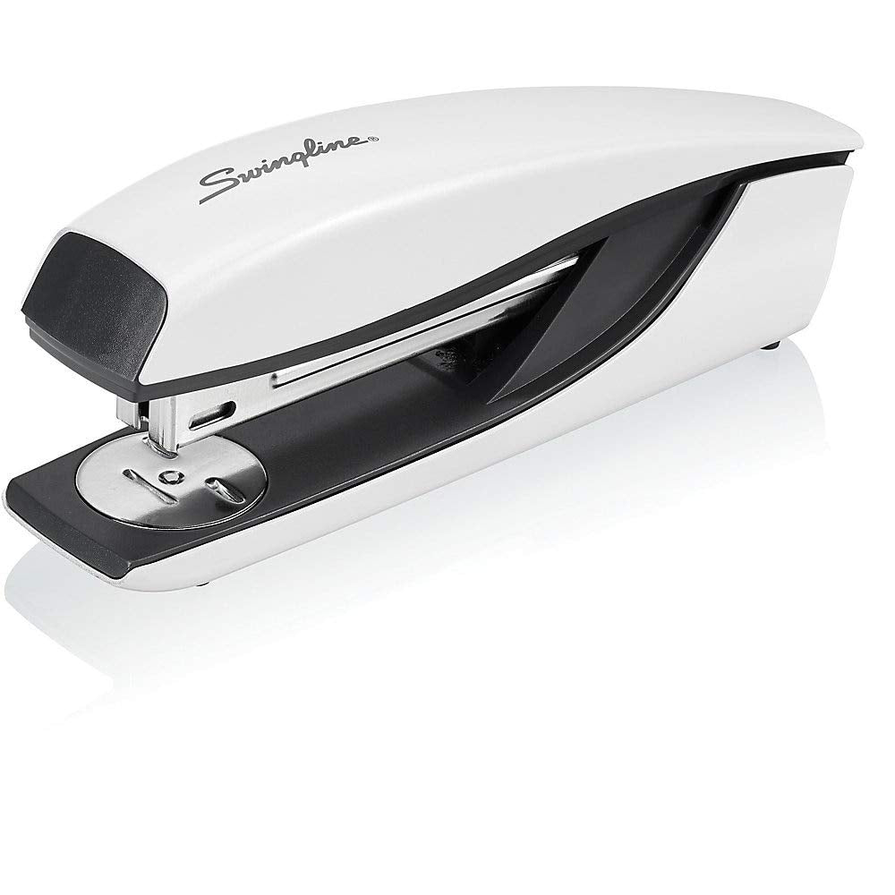 Swingline Stapler, Nexxt Series Wow, Desktop Stapler, 40 Sheet Capacity, White (55047001)