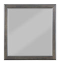Acme Louis Philippe Mirror, Dark Gray/Dark Gray/Traditional