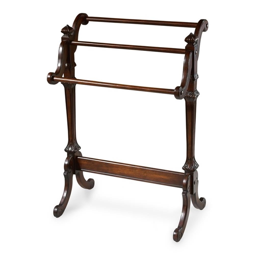 Butler Newhouse Vintage Oak Blanket Stand