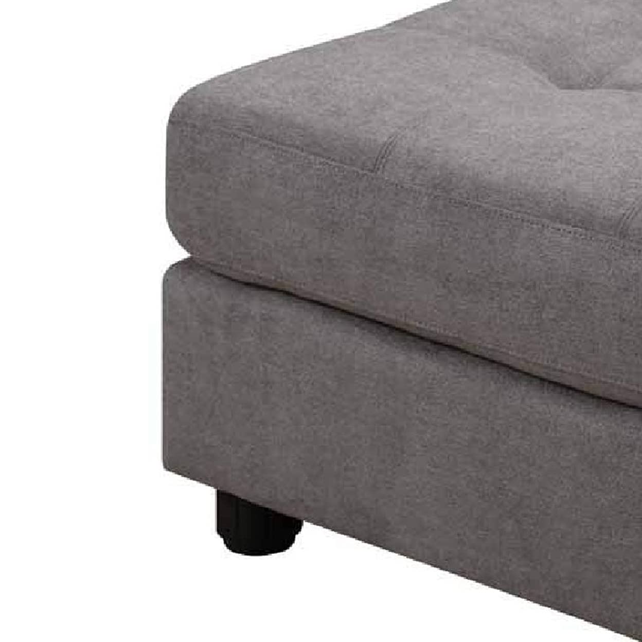 Coaster Ottoman Black Claude Sectional 551006
