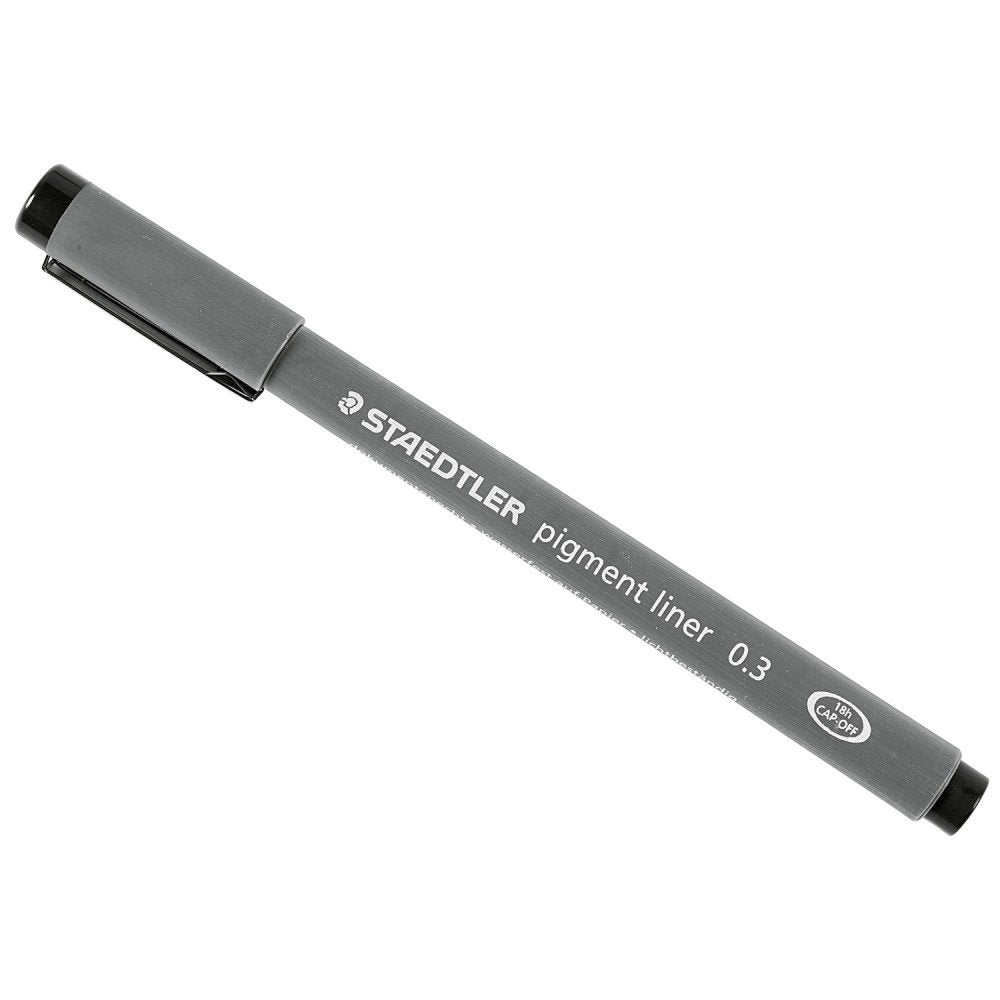 Staedtler Pigment Liner, 0.3Mm, Black Ink (308-0.3)