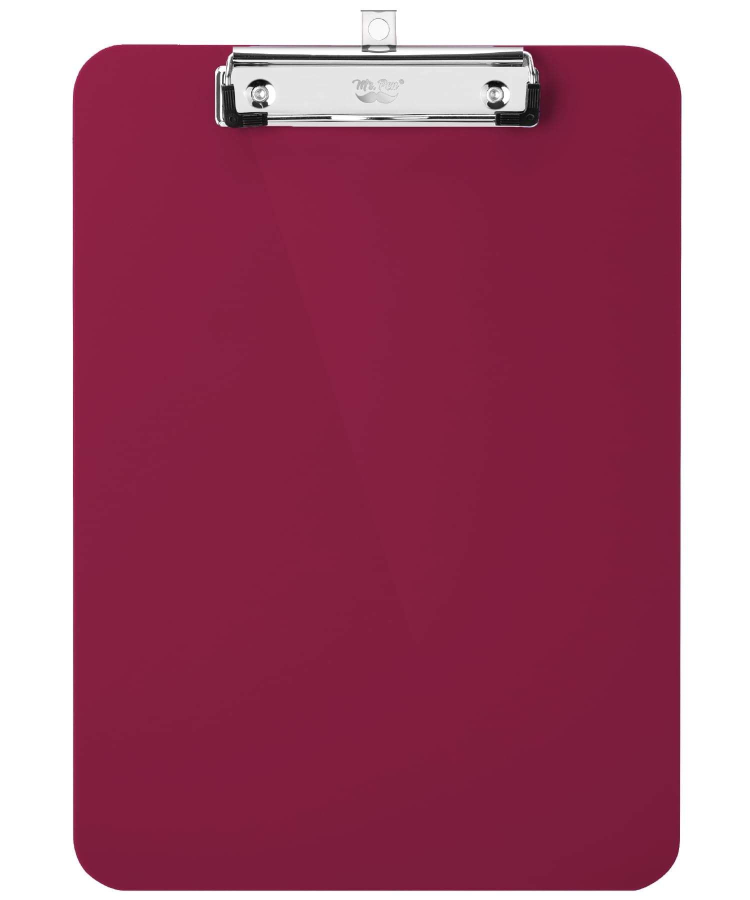 Mr. Pen- Plastic Clipboard, 12.5    X 9   , Dark Red, Clipboards For Kids & Adults, Clipboards Plastic, Clip Board, Teacher Clip