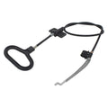 Leen4You Replacement Recliner Cable with D-Ring Handle Recliner Sofa Pull Type Release Lever Handle Replacement Cable,Black