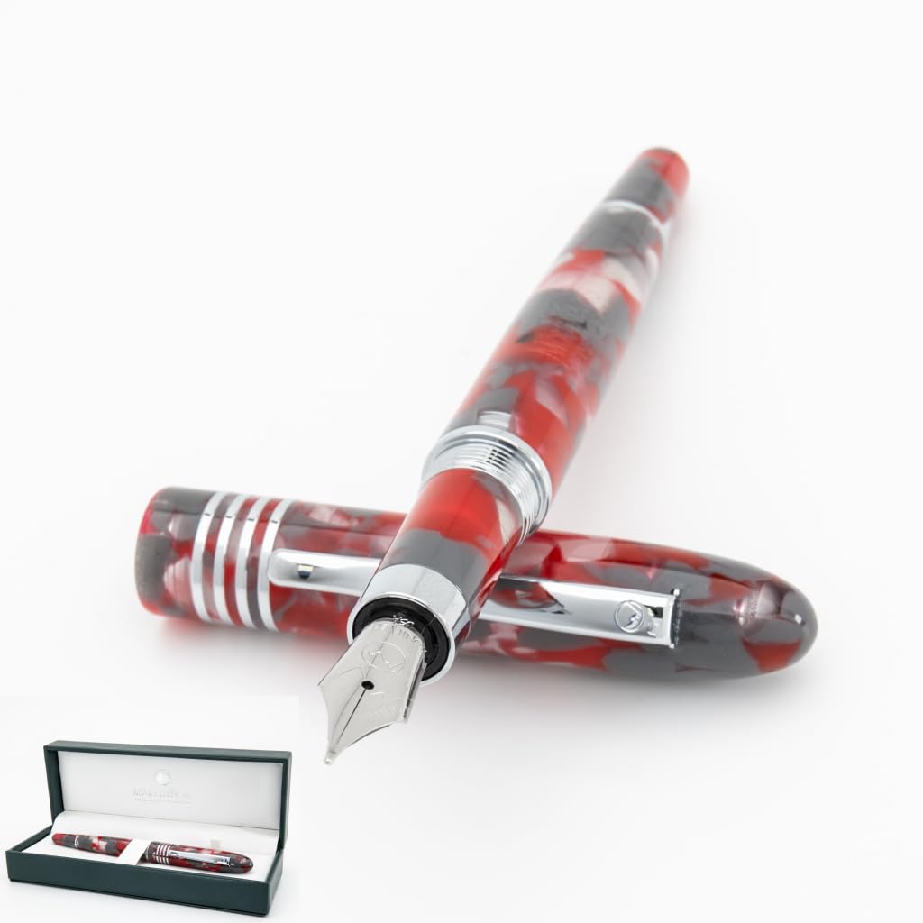 Monteverde Ruby Mountain Fountain Pen - Ef