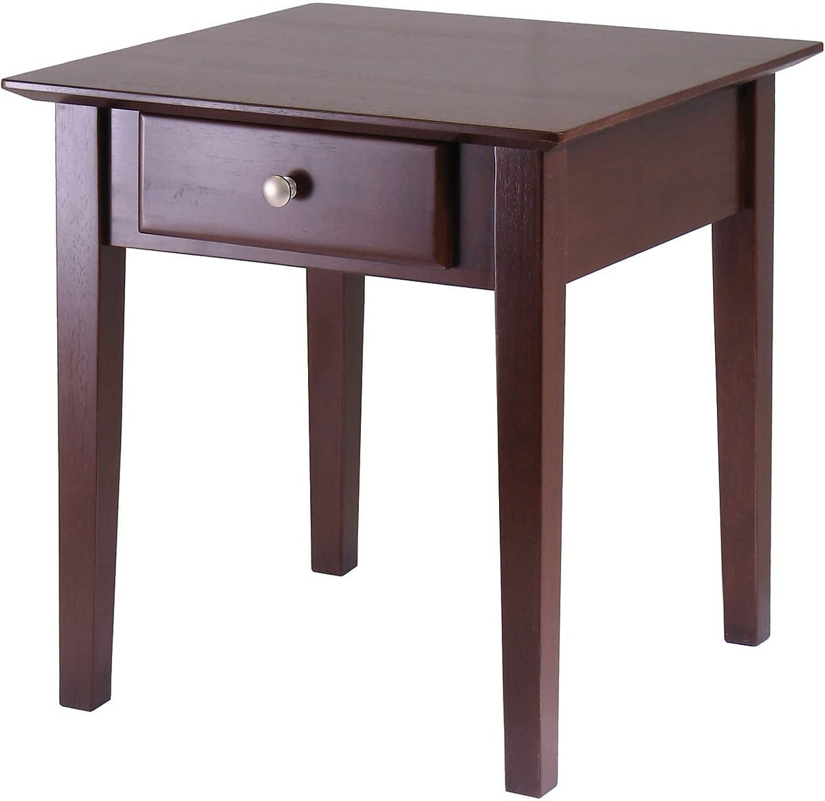 Winsome Rochester 20 x 20 x 20-Inch Wood Shaker End Table, Brown (94821)