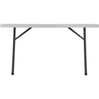 Lorell Banquet Table, 71 by 71 by 29-1/4-Inch, Platinum