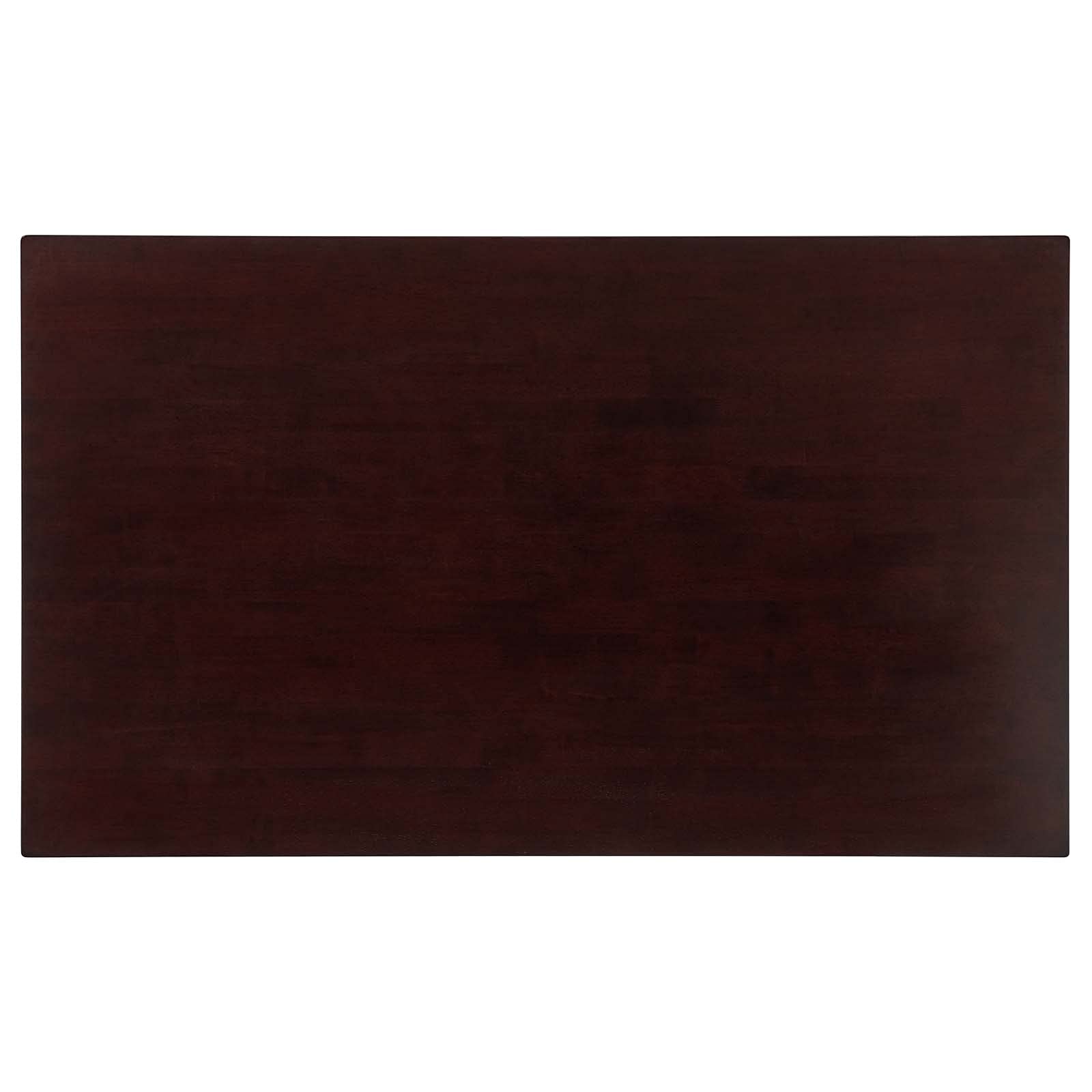 Modway Oracle 59&quot; Rectangle Dining Table, Cappuccino