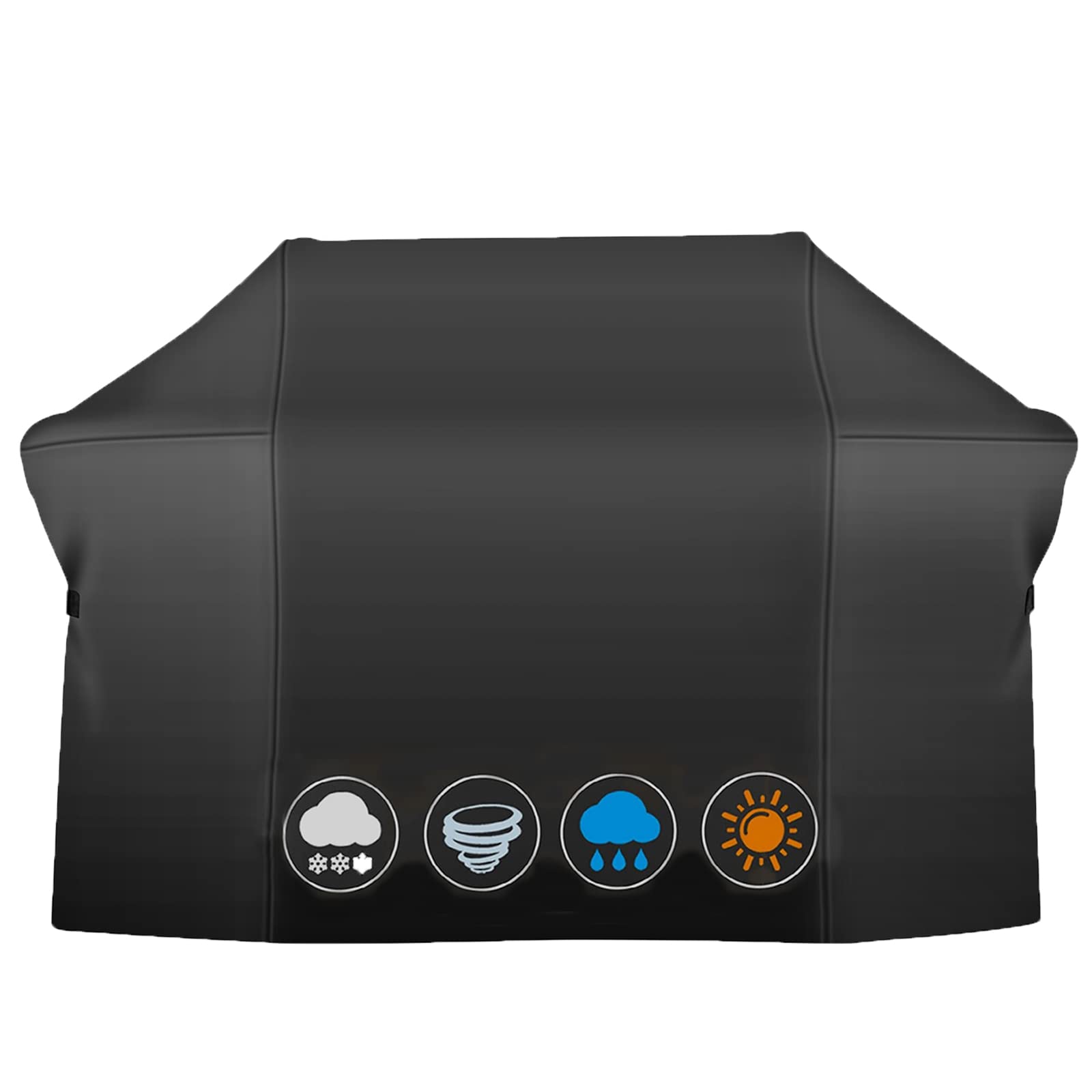 Vchin 75 Inch Grill Cover, Heavy Duty Waterproof Barbecue Gas Grill Cover, Fits Grills Of Weber Summit 600, Char-Broil Nexgrill