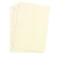 Wilson Jones Looseleaf Minute Book Ledger Sheets, Ivory, 11' x 8-1/2, 100 sheets/box (901-10)